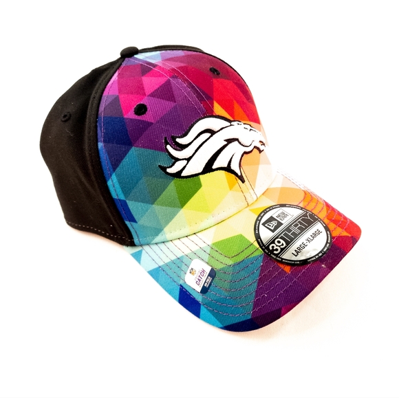 Denver Broncos New Era Crucial Catch 39THIRTY Flex Hat - Picture 4 of 7